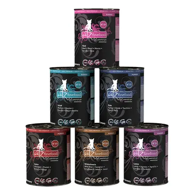 Catz finefood Purrrr Can 6 x 400g - Mixed Pack I (6 Varieties)