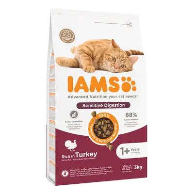 IAMS Advanced Nutrition Sensitive Digestion with Turkey - 3kg