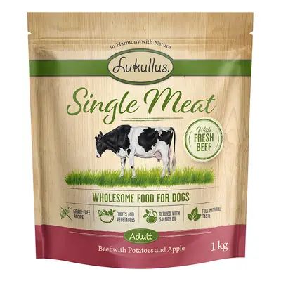 Lukullus Grain-Free Single Meat Beef - 1kg