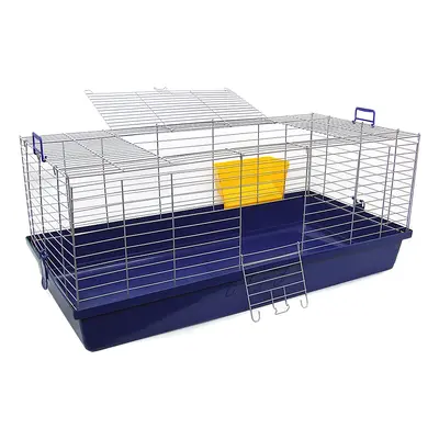 Skyline Maxi XXL Small Pet Cage - Dark Blue: 119 x 59 x 47 cm (L x W x H)