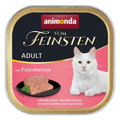 Animonda vom Feinsten Adult 6 x 100g - Turkey Hearts