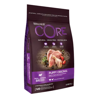 Wellness Core Small & Medium Puppy Original Dry Dog Food - Economy Pack: 2 x 10kg