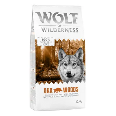 Wolf of Wilderness Adult "Oak Woods" – Wild Boar - Economy Pack 2 x 12kg