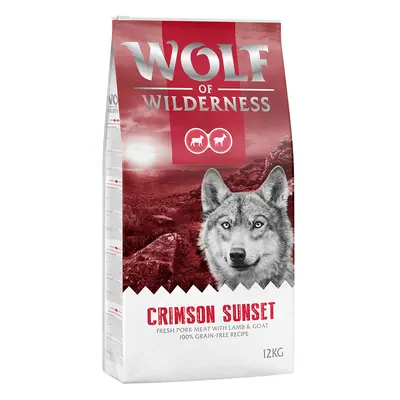 Wolf of Wilderness Adult "Crimson Sunset" - Lamb & Goat - 12kg