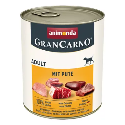 Animonda GranCarno Original Adult Saver Pack 24 x 800g - Turkey