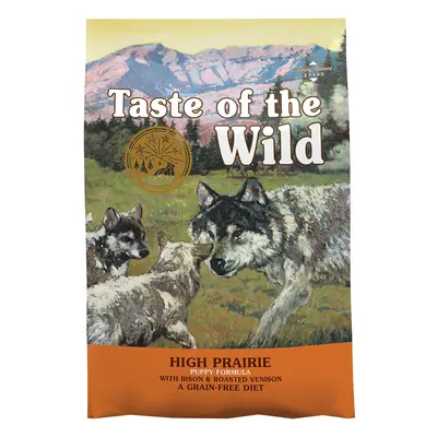 Taste of the Wild Dry Food Economy Packs - High Prairie Puppy (2 x 12.2kg)