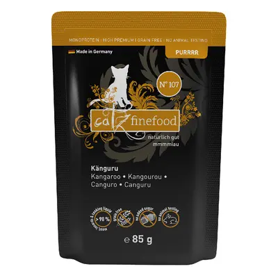 Catz Finefood Purrrr Wet Food Pouches 8 x 80/85g - Kangaroo (8 x 85g)