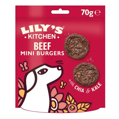 Lily's Kitchen The Best Ever Beef Mini Burgers - 70g