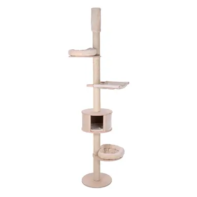 Natural Paradise Ceiling Cat Tree - Magnolia - Cream