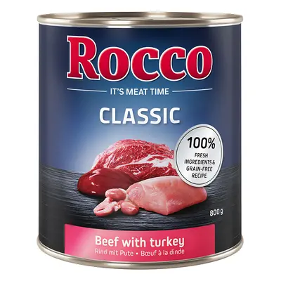 Rocco Classic 6 x 800g - Beef with Turkey