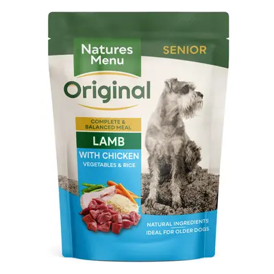 Natures Menu Original Dog Pouches Senior Lamb with Chicken - Saver Pack: 16 x 300g