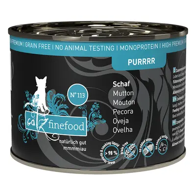 Catz finefood Purrrr Can Mixed Trial Pack 6 x 200g - Mutton