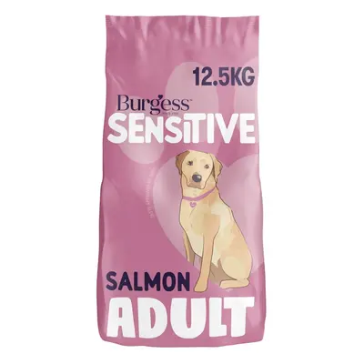 Burgess Sensitive Adult Dog Salmon - 12.5kg