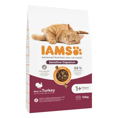 IAMS Advanced Nutrition Sensitive Digestion with Turkey - 10kg