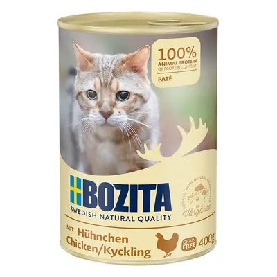 Bozita Canned Food 6 x 400g - Chicken Pâté