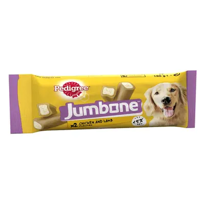 Pedigree Jumbone Medium - Chicken & Lamb - Saver Pack: 3 x 180g (6 Snacks)