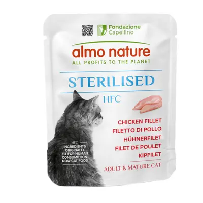 Almo Nature HFC Sterilised 6 x 50g - Chicken Fillet