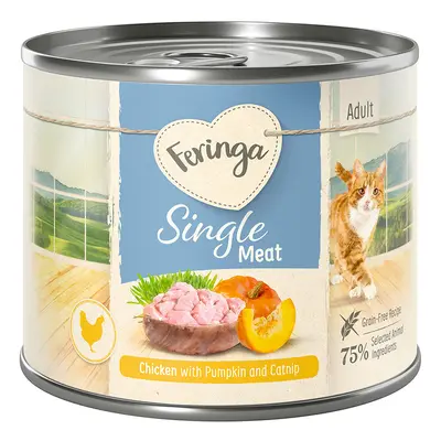 Feringa Single Meat Menu 6 x 200g - Chicken with Pumpkin & Catnip