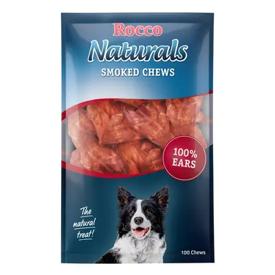 Rocco Smoked Cows' Ear - 100 Chews