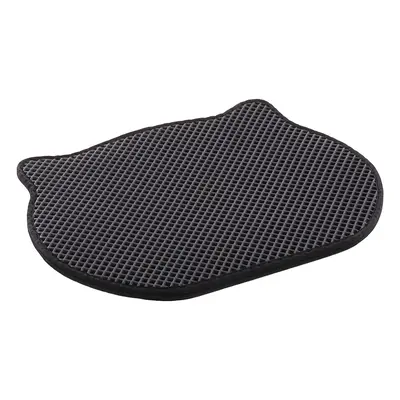 Flamingo Mat for cat toilets Matz - black