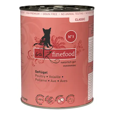 Catz finefood Can 6 x 400g - Poultry