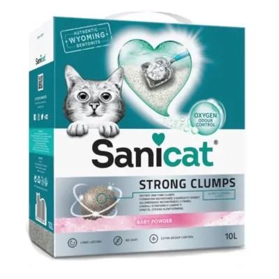 Sanicat Strong Clumps Clumping Cat Litter - Economy Pack: 2 x 10l