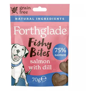 Forthglade Fishy Bites - Salmon with Dill - 70g