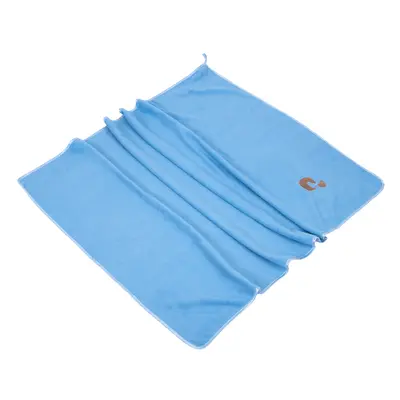 TIAKI Quick-Dry Microfibre Towel - Blue: 100 x 70 cm (L x W)