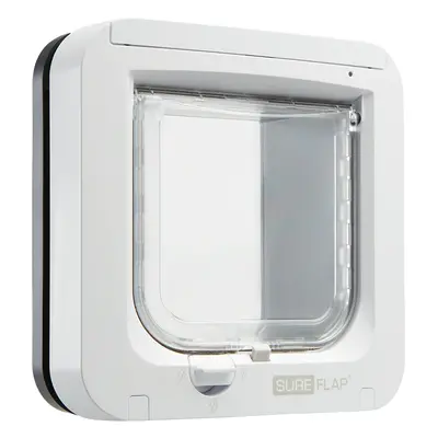 SureFlap Microchip Cat Flap - Grey / White Cat Flap