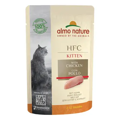 Almo Nature HFC Kitten Saver Pack 24 x 55g - Chicken