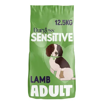 Burgess Sensitive Adult Dog Lamb - Economy Pack: 2 x 12.5kg