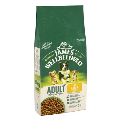 James Wellbeloved Adult Dog Hypoallergenic Lamb & Rice - 15kg