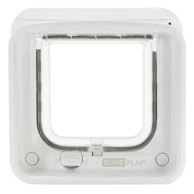 SureFlap Microchip Cat Flap Connect - SureFlap Microchip Cat Flap – White (requires SureFlap Hub