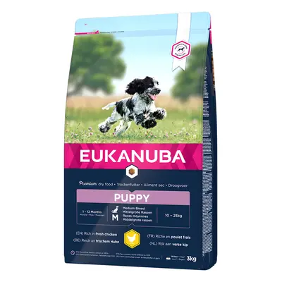 Eukanuba Puppy Medium Breed - Chicken - 3kg