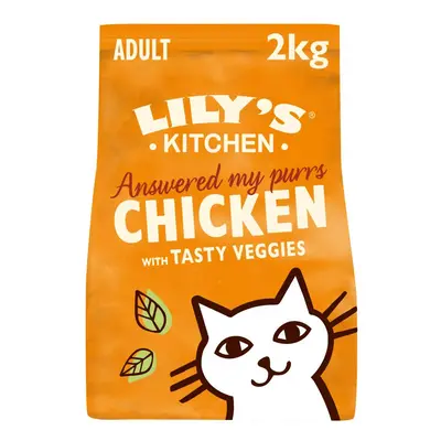 Lily's Kitchen Chicken Casserole Dry Cat Food - Economy Pack: 2 x 2kg