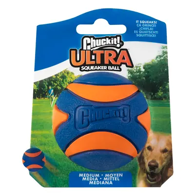 Chuckit! Ultra Squeaker Ball - Size M: Diameter 6.4cm