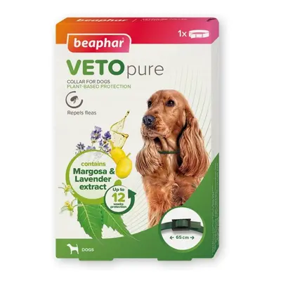 Beaphar VETOpure Plant-Based Protection Flea Collar for Dogs - 65cm