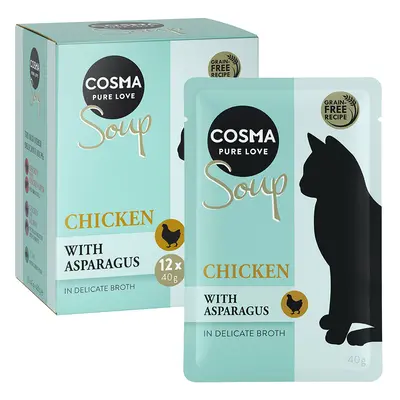 Cosma Soup Saver Pack 24 x 40g - Chicken with Asparagus