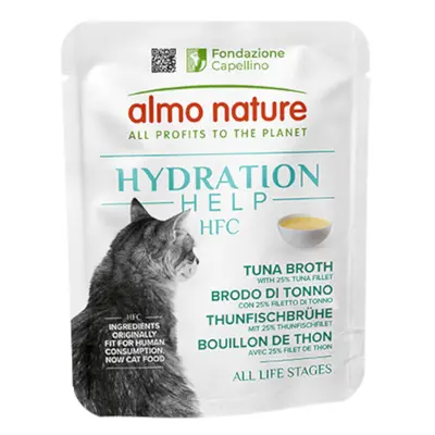 Almo Nature HFC Hydration Help 6 x 50g - Tuna Broth with Tuna Fillet