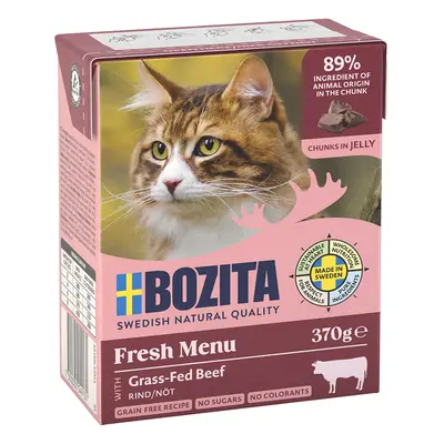 Bozita Tetra Chunks in Jelly 6 x 370g - Minced Beef