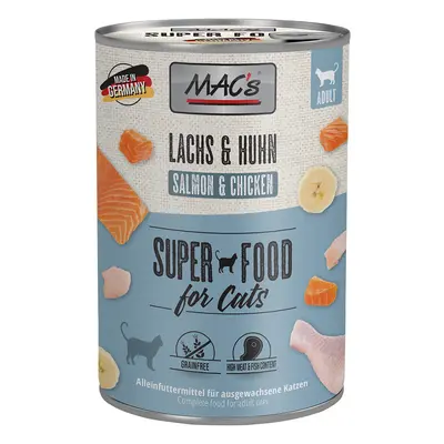 MAC's Cat 6 x 400g - Salmon & Chicken