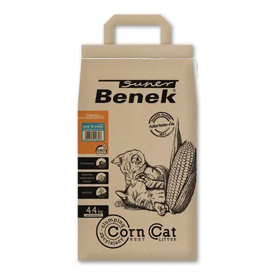 Super Benek Corn Cat Sea Breeze Clumping Litter - Economy Pack: 3 x 7l (approx. 13.2kg)