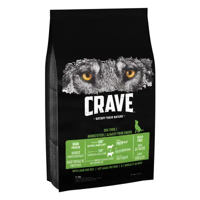 CRAVE Adult Lamb & Beef Dry Dog Food - 11.5kg