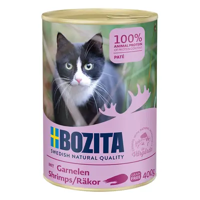 Bozita Canned Food Saver Pack 24 x 400g - Shrimps Pâté