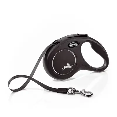 Flexi New Classic harness lead S black, 5 m - flexi New Classic harness lead S black, 5 m