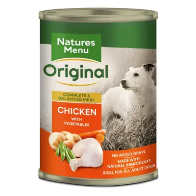 Natures Menu Original Cans Chicken with Vegetables - Saver Pack: 24 x 400g