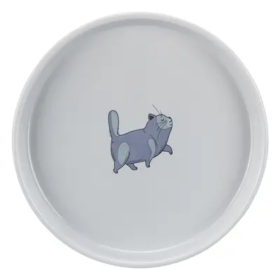 Trixie ceramic bowl flat and wide - 600 ml, diameter 23 cm