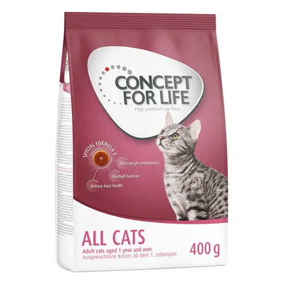 400g Concept for Life Adult/Kitten Dry Cat Food - Special Price! * - All Cats (400g)