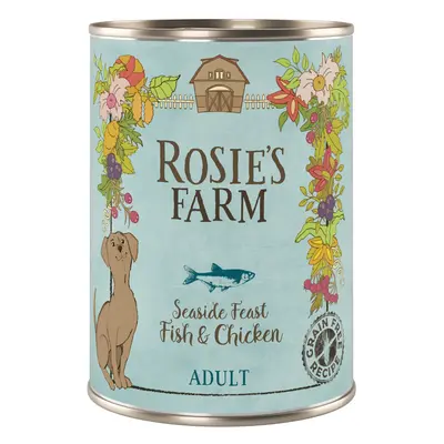 Rosie's Farm Saver Pack - 24 x 400g - Adult Fish & Chicken (24 x 400g)