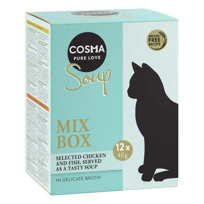 Cosma Soup Saver Pack 24 x 40g - Mix 1 (4 Varieties)